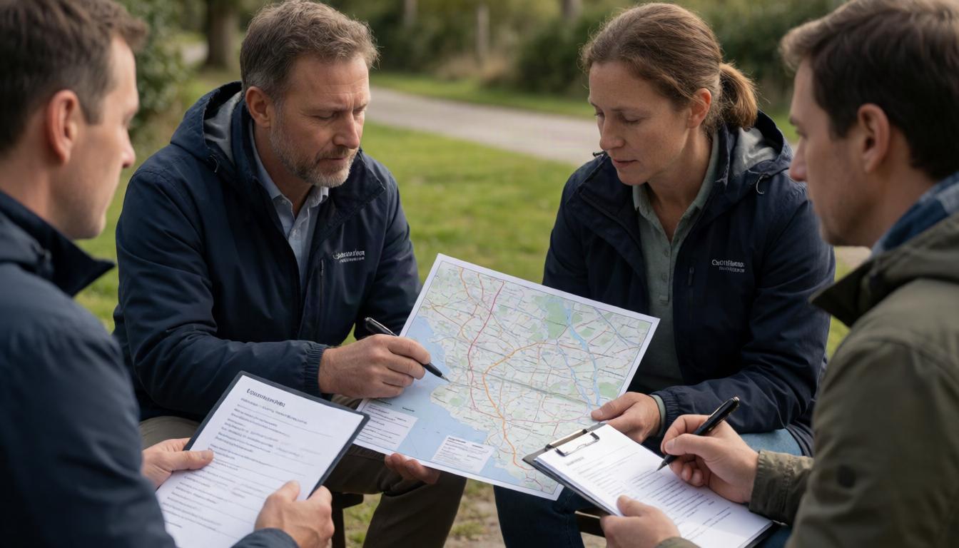 Walks With Local Meaning